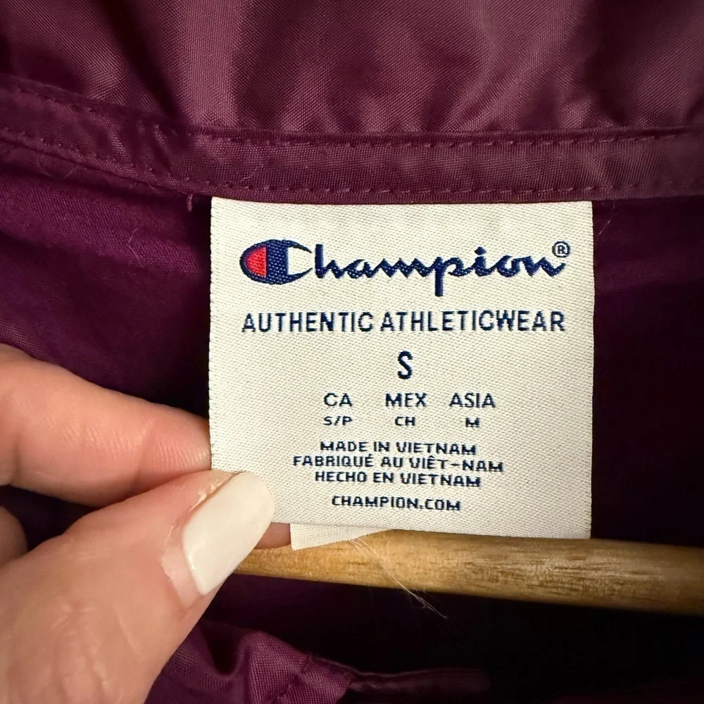 Champion Purple Coach Jacket – Women’s Small